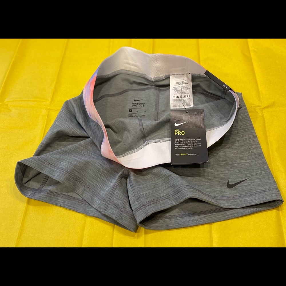 Women's 3" Tie-Dye Shorts Nike Pro sustainable NEW - Picture 6 of 11